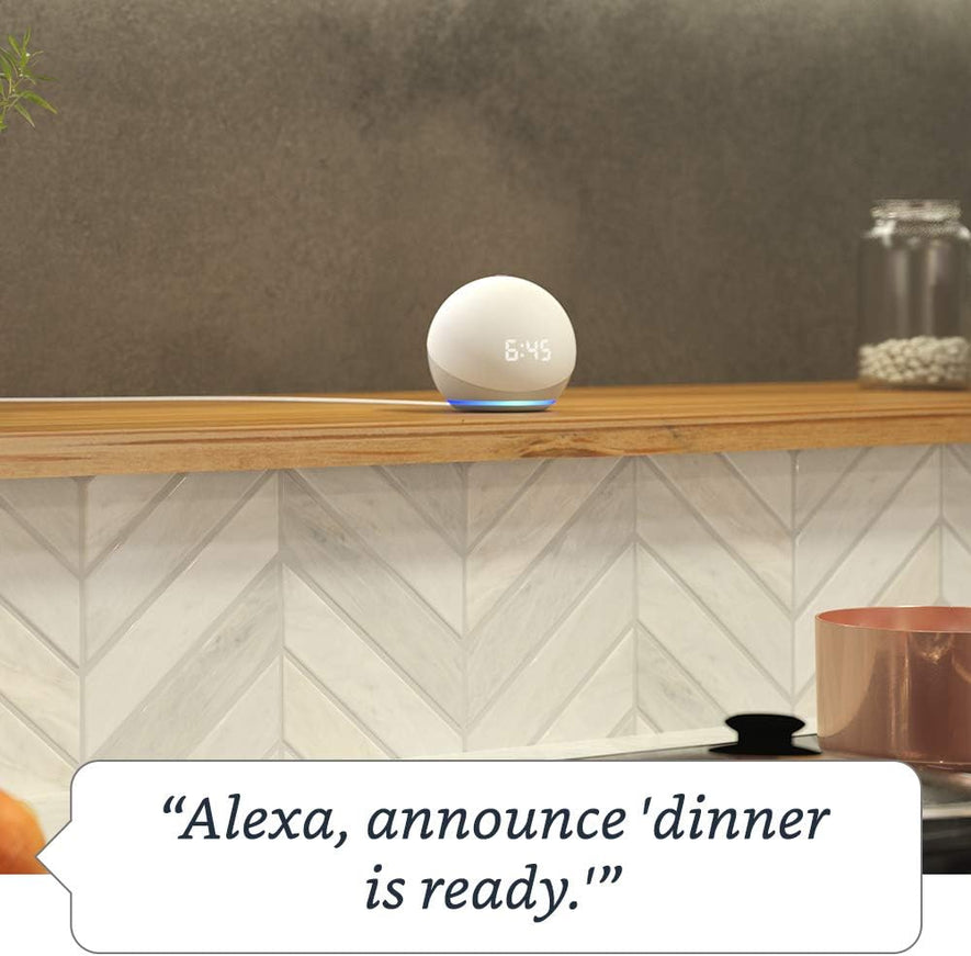 Alexa Echo Dot 4ta Gen (Con reloj)