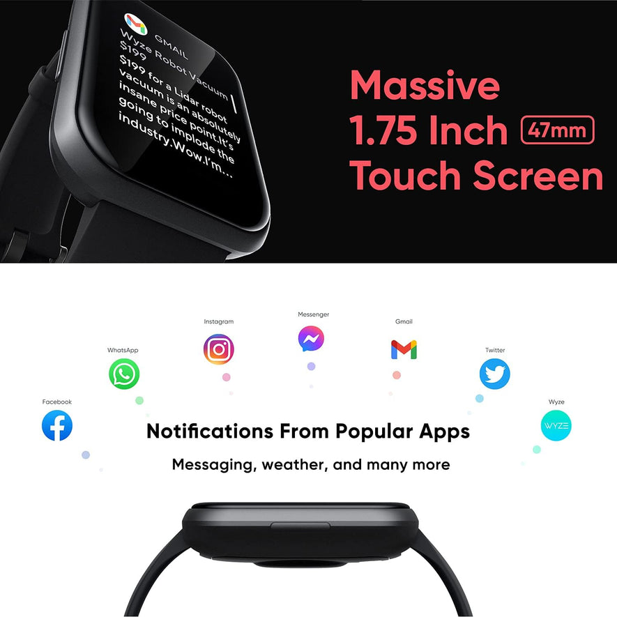 Smart Watch Wyze 1.75