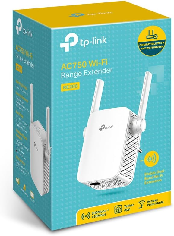 TP-LINK AC750 WiFi extensor de rango