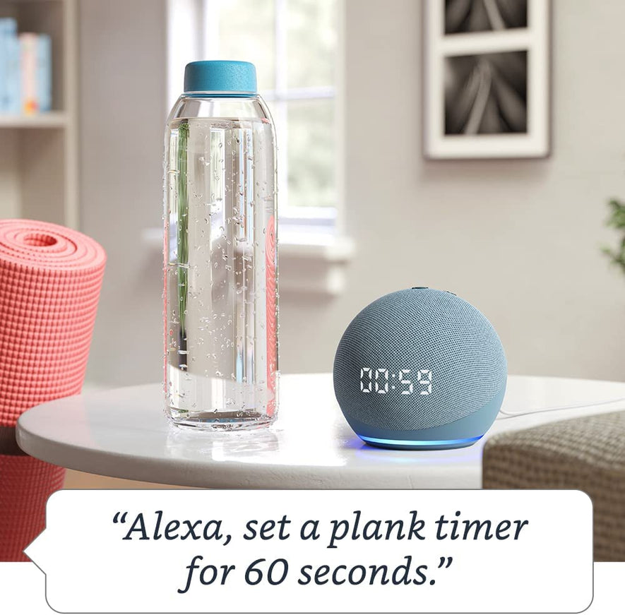 Alexa Echo Dot 4ta Gen (Con reloj)
